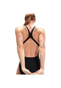 Strój kąpielowy damski Speedo Placement. Kolor: czarny, szary, wielokolorowy