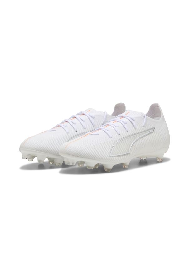 Puma - Buty piłkarskie unisex ULTRA 6 PRO FG/AG PUMA White. Kolor: biały. Szerokość cholewki: normalna. Sport: piłka nożna
