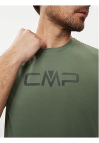 CMP Koszulka techniczna 39T7117P Zielony Regular Fit. Kolor: zielony. Materiał: syntetyk