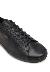 ecco - ECCO Sneakersy Soft 7 43036421001 Czarny. Kolor: czarny. Materiał: skóra #3