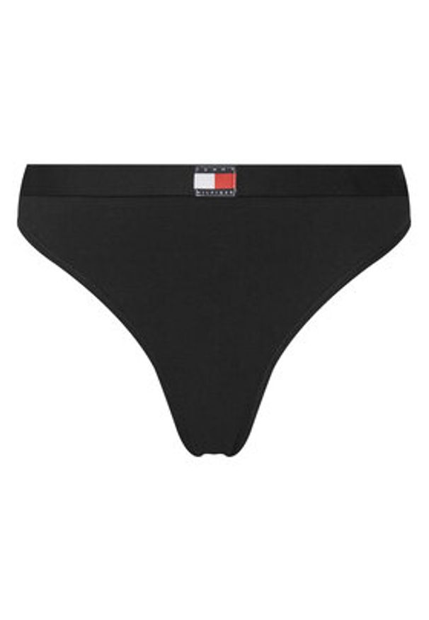 TOMMY HILFIGER - Tommy Hilfiger Komplet 5 par stringów UW0UW05642 Czarny. Kolor: czarny. Materiał: bawełna