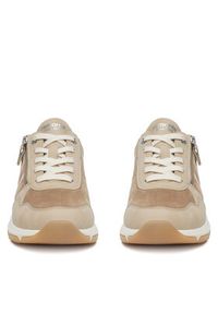 Remonte Sneakersy D1S04-60 Beżowy. Kolor: beżowy. Materiał: syntetyk, materiał