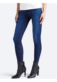 Guess Jeansy Curve X W93AJ2 D3BP3 Granatowy Skinny Fit. Kolor: niebieski. Materiał: jeans #1
