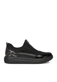 Sneakersy Remonte. Kolor: czarny