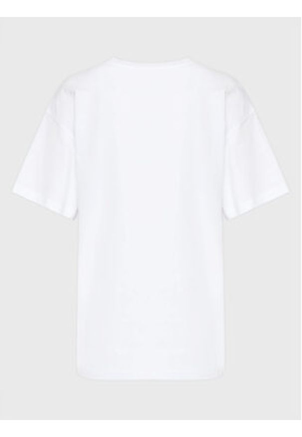 Ermanno Firenze T-Shirt D42EL023EK4 Biały Regular Fit. Kolor: biały. Materiał: bawełna