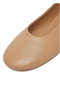 Gino Rossi - GINO ROSSI Baleriny C-V2127-241 Beżowy. Kolor: beżowy. Materiał: skóra #9