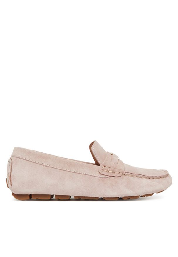 Pollini Mokasyny SA10151G1MTF0630 Różowy. Kolor: różowy. Materiał: zamsz, skóra