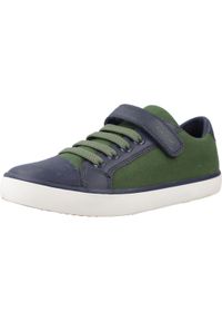 Tenisówki Geox Model J Gisli B B Kolor Zielony. Kolor: zielony. Materiał: tkanina. Sport: turystyka piesza