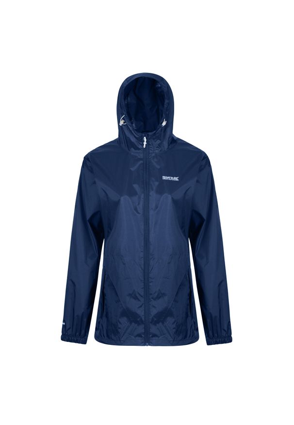 Regatta - Kurtka Wodoodporna Damska Pack It III. Kolor: niebieski. Sport: turystyka piesza