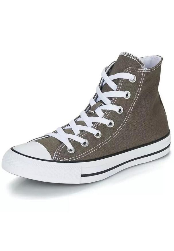 Trampki Converse Chuck Taylor All Star Hi, Dla obu płci. Kolor: beżowy, szary. Materiał: materiał. Model: Converse All Star