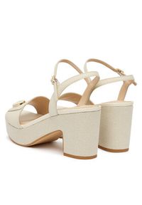 Liu Jo Sandały Harper 04 SA6119 P0102 Écru. Materiał: skóra #6