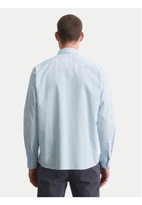 Marc O'Polo Koszula B21 7268 42342 Błękitny Regular Fit. Typ kołnierza: polo. Kolor: niebieski. Materiał: bawełna #4