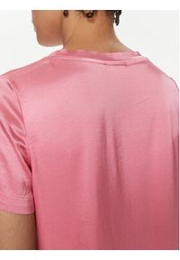 ViCOLO Bluzka TB0040 Różowy Regular Fit. Kolor: różowy. Materiał: wiskoza