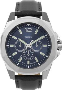 Zegarek Timex Zegarek Timex Essex TW2V43200 męski srebrny. Kolor: srebrny #1