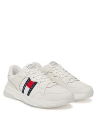 Tommy Jeans Sneakersy Tjm Retrocasual Runner EM0EM01528 Biały. Kolor: biały. Materiał: skóra