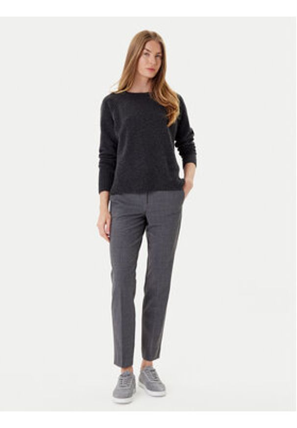 Marella Sweter Celia 2523366215 Szary Regular Fit. Kolor: szary. Materiał: wełna