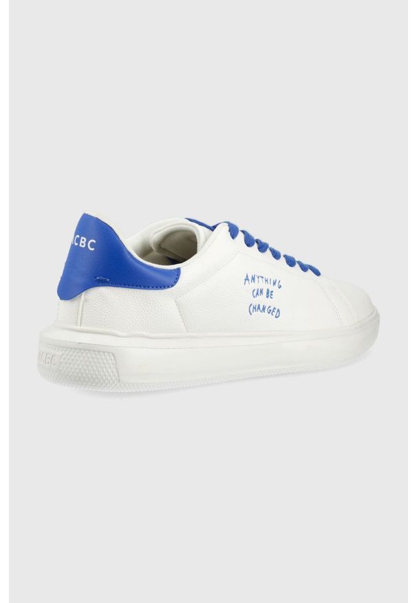 ACBC buty kolor biały. Nosek buta: okrągły. Kolor: biały. Materiał: guma