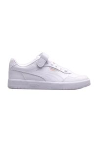 Buty Puma Court Ultra Strap M 390983-01 białe. Okazja: na co dzień. Kolor: biały. Materiał: materiał, syntetyk #1