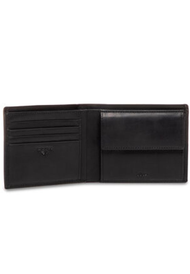 JOOP! Portfel Loreto 4140004480 Czarny. Kolor: czarny. Materiał: skóra