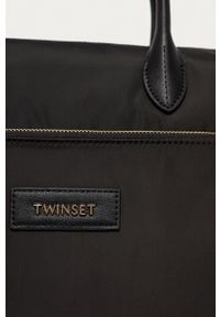 TwinSet - Twinset - Torebka. Kolor: czarny. Rodzaj torebki: na ramię #4