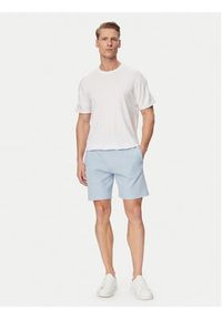 BOSS Szorty sportowe Structure 50540581 Niebieski jasny Regular Fit. Kolor: niebieski. Materiał: syntetyk. Styl: sportowy #4