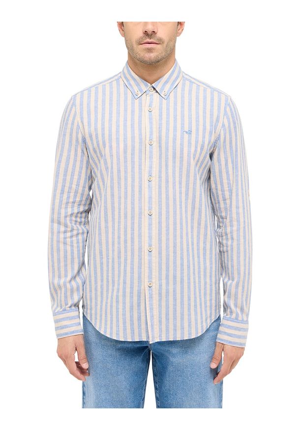Męska Koszula Mustang Style Rawlins Blue Bold Stripe 1016249 12708