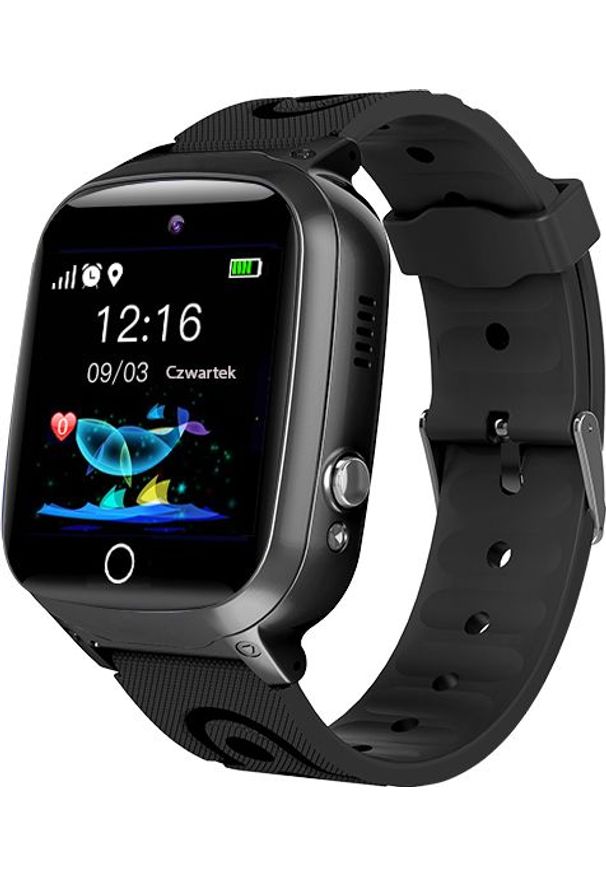 Smartwatch GoGPS K17 Czarny (K17BK). Rodzaj zegarka: smartwatch. Kolor: czarny