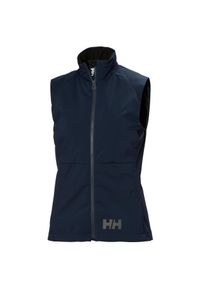 Damska kurtka narciarska bez rękawów Helly Hansen Greyhound. Kolor: niebieski. Długość rękawa: bez rękawów. Sezon: zima. Sport: narciarstwo