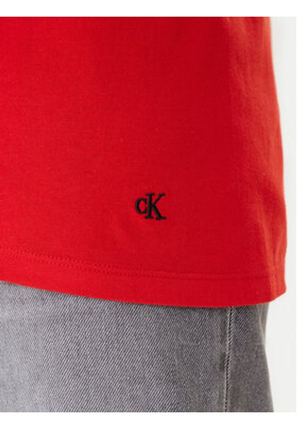 Calvin Klein Underwear Komplet t-shirtów LV00NB4051 Kolorowy Regular Fit. Materiał: bawełna. Wzór: kolorowy