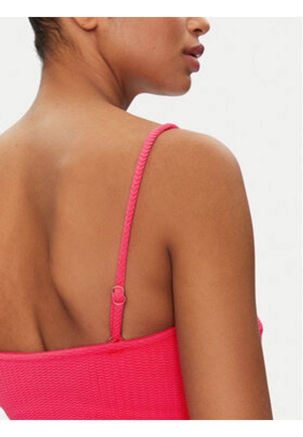 Seafolly Strój kąpielowy Sea Dive 11011DD861 Różowy. Kolor: różowy. Materiał: syntetyk