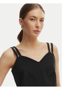 Rinascimento Top CFC0127891003 Czarny Slim Fit. Kolor: czarny. Materiał: syntetyk #3