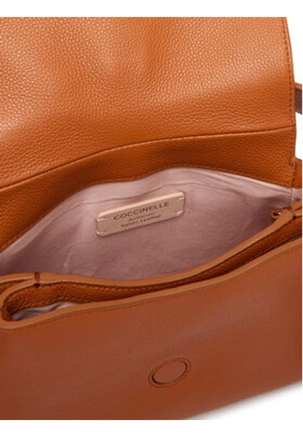 Coccinelle Torebka U7F Coccinellemavery E1 U7F 18 02 01 Brązowy. Kolor: brązowy. Materiał: skórzane