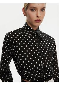 DOLCE & GABBANA - Dolce&Gabbana Koszula F5P61T FSFNR Czarny Regular Fit. Kolor: czarny. Materiał: bawełna #3