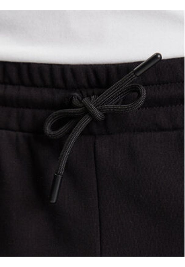 EA7 Emporio Armani Spodnie dresowe 7W000418 AF12473 MC021 Czarny Regular Fit. Kolor: czarny. Materiał: bawełna