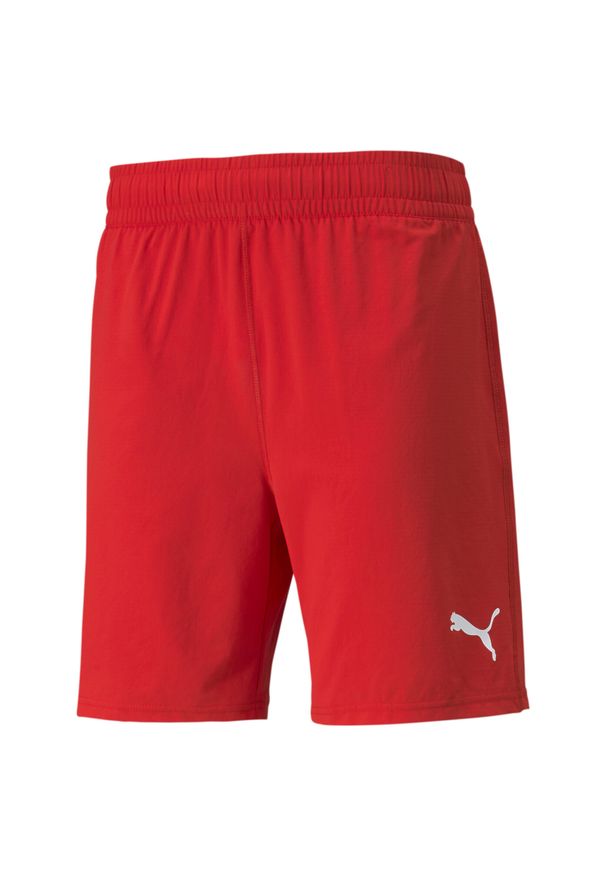 Puma Teamfinal Shorts. Kolor: czerwony. Materiał: poliester, materiał