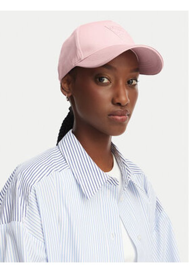 Guess Czapka z daszkiem V6GZ07 W2122 Różowy. Kolor: różowy. Materiał: bawełna