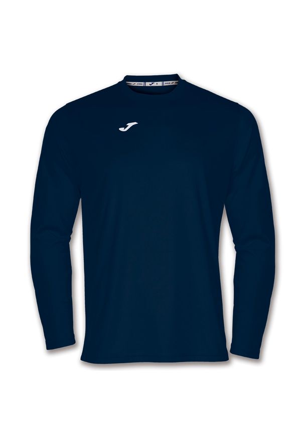 Koszulka do piłki nożnej męska Joma Combi z długim rękawem. Kolor: niebieski. Długość rękawa: długi rękaw. Długość: długie