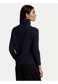 Polo Ralph Lauren Golf 211888686007 Granatowy Regular Fit. Typ kołnierza: polo, golf. Kolor: niebieski. Materiał: wełna