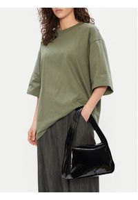 Calvin Klein Jeans Torebka Block Shoulder Bag25 Patent K60K613045 Czarny. Kolor: czarny. Materiał: skórzane #5