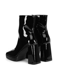 DeeZee Botki WM07022024 Czarny. Kolor: czarny. Materiał: materiał #7
