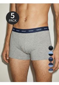 Sinsay - Bokserki classic 5 pack - wielobarwny #1