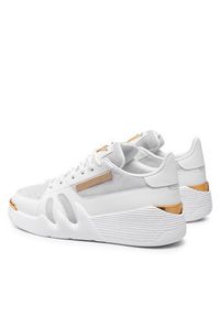 Giuseppe Zanotti Sneakersy RM10042 Biały. Kolor: biały. Materiał: skóra