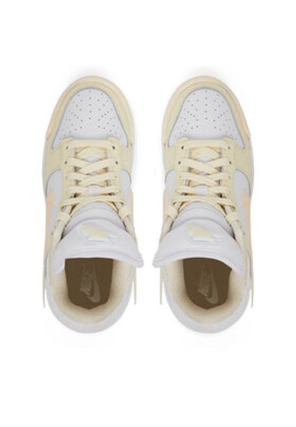 Nike Sneakersy Dunk Low Twist DZ2794 104 Biały. Kolor: biały. Materiał: skóra