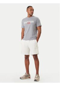 Napapijri Szorty sportowe N-Box Logo Cargo NP0A4I59 Biały Regular Fit. Kolor: biały. Materiał: bawełna. Styl: sportowy #2