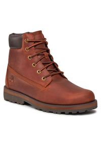 Timberland Trapery Courma Kid Traditional6In TB0A28VX3581 Brązowy. Kolor: brązowy. Materiał: skóra