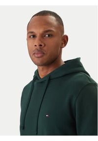 TOMMY HILFIGER - Tommy Hilfiger Bluza Essential MW0MW37235 Zielony Regular Fit. Kolor: zielony. Materiał: bawełna #2