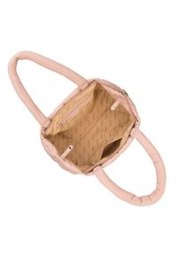 Wittchen - Torebka shopperka pikowana duża zgaszony róż. Kolor: różowy. Wzór: haft. Dodatki: z haftem. Materiał: pikowane #2