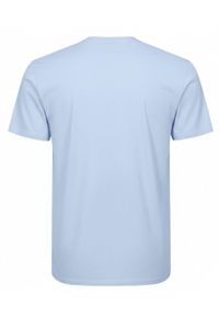 Koszulka Męska (T-Shirt) - Pako Jeans - Błękit, Dekolt U-Neck (Okrągły). Okazja: na co dzień. Kolor: niebieski. Materiał: bawełna. Styl: casual #3