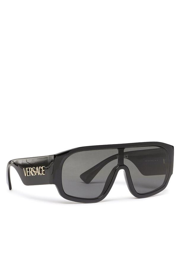 VERSACE - Okulary przeciwsłoneczne Versace. Kolor: czarny