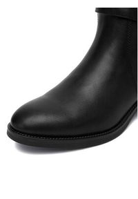 DeeZee Botki HX23002-11 Czarny. Kolor: czarny. Materiał: materiał #3